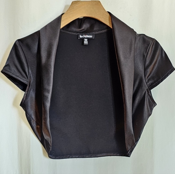 🇨🇦 Le Chateau Bolero Shrug Crop Top - Picture 16 of 16